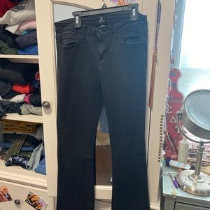 Just black stretchy jeans